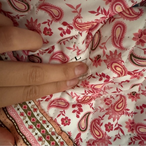 Reversible Quilted Cropped Patterned Jacket - Picture 3 of 13